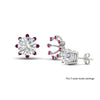 Load image into Gallery viewer, floral-halo-pink-sapphire-earring-jackets-for-2-carat-studs-in-white-gold-fdear894gsadrpiangle3-2.00ct-nl-wg-lg1?v=1762512700