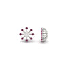 Load image into Gallery viewer, floral-halo-pink-sapphire-earring-jackets-for-2-carat-studs-in-white-gold-fdear894gsadrpiangle4-2.00ct-nl-wg?v=1762512700
