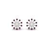 Load image into Gallery viewer, floral-halo-pink-sapphire-earring-jackets-for-3-carat-studs-in-white-gold-fdear894gsadrpiangle2-3.00ct-nl-wg?v=1762513222