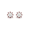 Load image into Gallery viewer, floral-halo-ruby-earring-jackets-for-2-carat-studs-in-white-gold-fdear894grudrangle2-2.00ct-nl-wg?v=1762512700