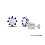 Load image into Gallery viewer, floral-halo-sapphire-earring-jackets-for-1-carat-studs-in-white-gold-fdear894gsablangle3-1.00ct-nl-wg?v=1762512696