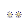 Load image into Gallery viewer, floral-halo-sapphire-earring-jackets-for-2-carat-studs-in-yellow-gold-fdear894gsablangle2-2.00ct-nl-yg?v=1762512700