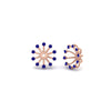 Load image into Gallery viewer, floral-halo-sapphire-earring-jackets-for-3-carat-studs-in-rose-gold-fdear894gsablangle1-3.00ct-nl-rg?v=1762513222