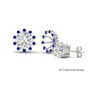 Load image into Gallery viewer, floral-halo-sapphire-earring-jackets-for-3-carat-studs-in-white-gold-fdear894gsablangle3-3.00ct-nl-wg-lg1?v=1762513222