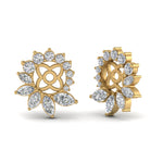 Load image into Gallery viewer, floral-halo-style-ear-jacket-in-yellow-gold-FDEAR87052ANGLE1-NL-YG.jpg