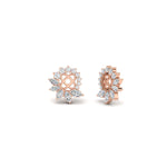 Load image into Gallery viewer, floral-halo-style-for-1-carat-ear-jacket-in-rose-gold-fdear10312angle1-1.00ct-nl-rg.jpg?v=1762858832