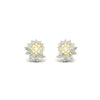 Load image into Gallery viewer, floral-halo-style-for-1-carat-ear-jacket-in-yellow-gold-fdear10312angle2-1.00ct-nl-yg.jpg?v=1762858832