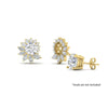 Load image into Gallery viewer, floral-halo-style-for-1-carat-ear-jacket-in-yellow-gold-fdear10312angle3-1.00ct-nl-yg.jpg?v=1763360330
