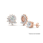 Load image into Gallery viewer, floral-halo-style-for-2-carat-ear-jacket-in-rose-gold-fdear10312angle3-2.00ct-nl-rg.jpg?v=1762858832