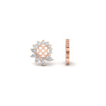 Load image into Gallery viewer, floral-halo-style-for-2-carat-ear-jacket-in-rose-gold-fdear10312angle4-2.00ct-nl-rg.jpg?v=1762858832