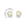 Load image into Gallery viewer, floral-halo-style-for-2-carat-ear-jacket-in-yellow-gold-fdear10312angle2-2.00ct-nl-yg-hw.jpg?v=1762858832