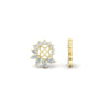 Load image into Gallery viewer, floral-halo-style-for-3-carat-ear-jacket-in-yellow-gold-fdear10312angle4-3.00ct-nl-yg.jpg?v=1762859322