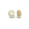Load image into Gallery viewer, floral-halo-style-for-4-carat-ear-jacket-in-yellow-gold-fdear10312angle1-4.00ct-nl-yg.jpg?v=1762859614