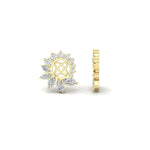 Load image into Gallery viewer, floral-halo-style-for-4-carat-ear-jacket-in-yellow-gold-fdear10312angle4-4.00ct-nl-yg.jpg?v=1762859614