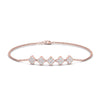 Load image into Gallery viewer, flower-diamond-chain-stacking-bracelet-in-FDBRC9643ANGLE2-NL-RG