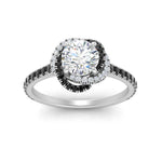 Load image into Gallery viewer, flower-halo-round-black-diamond-engagement-ring-in-white-gold-FD10073RORGBLACKANGLE5-NL-WG_63345ac6-27a2-47c8-9fc8-61072fef6237?v=1750409787