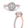 Load image into Gallery viewer, flower-halo-round-diamond-engagement-ring-in-rose-gold-FD10073RORANGLE3-NL-RG_8b8b3501-e156-4f98-b15a-b52a4f270833?v=1750409787