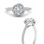Load image into Gallery viewer, flower-halo-round-diamond-engagement-ring-in-white-gold-FD10073RORANGLE3-NL-WG_ba5ce33e-fa1c-4141-95b3-91a5b48d6085?v=1750409787