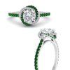 Load image into Gallery viewer, flower-halo-round-emerald-engagement-ring-in-white-gold-FD10073RORGEMGRANGLE3-NL-WG_3f15ae0a-858e-4557-b185-65b83e0182bf?v=1750409787