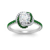 Load image into Gallery viewer, flower-halo-round-emerald-engagement-ring-in-white-gold-FD10073RORGEMGRANGLE5-NL-WG_510110b9-5d30-4c7d-96f4-c2d9d1d6462f?v=1750409787