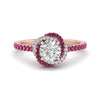 Load image into Gallery viewer, flower-halo-round-pink-sapphire-engagement-ring-in-rose-gold-FD10073RORGSADRPI-NL-RG_fd1143f4-11ff-4376-a9ea-b99ffcafb411?v=1750409787