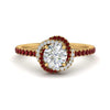 Load image into Gallery viewer, flower-halo-round-ruby-engagement-ring-in-yellow-gold-FD10073RORGRUDR-NL-YG_0ccd4670-27d4-45f4-a7a9-2dd88c8fd958?v=1750409788