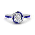 Load image into Gallery viewer, flower-halo-round-sapphire-engagement-ring-in-white-gold-FD10073RORGSABL-NL-WG_b5ae7cb0-e2b7-4f09-82eb-f055e37d6db7?v=1750409788