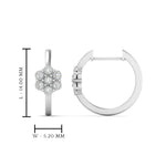 Load image into Gallery viewer, flower-small-2-tone-hoop-huggie-earrings-in-white-gold-fdear10833-fancy-nl-wg