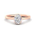 Load image into Gallery viewer, flush-collet-oval-shaped-solitaire-engagement-ring-in-rose-gold-fdenr11593ovsleep-nl-rg?v=1756459480