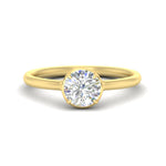 Load image into Gallery viewer, flush-collet-round-cut-solitaire-engagement-ring-in-yellow-gold-fdenr11593rosleep-nl-yg?v=1756459469