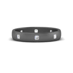Load image into Gallery viewer, flush-set-asscher-cut-spaced-out-band-in-black-gold-FD10979AS-NL-BG