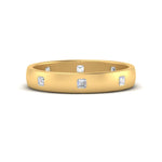 Load image into Gallery viewer, flush-set-asscher-cut-spaced-out-band-in-yellow-gold-FD10979AS-NL-YG