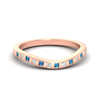 Load image into Gallery viewer, flush-set-blue-topaz-curved-wedding-band-in-rose-gold-fdens2255bgicbltosleep-nl-rg-ws4.jpg?v=1776142549