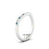Load image into Gallery viewer, flush-set-blue-topaz-curved-wedding-band-in-white-gold-fdens2255bgicbltoangle2-nl-wg-ws4-hw.jpg?v=1776142549