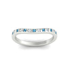 Load image into Gallery viewer, flush-set-blue-topaz-curved-wedding-band-in-white-gold-fdens2255bgicbltoangle5-nl-wg-ws4.jpg?v=1776142549