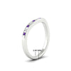 Load image into Gallery viewer, flush-set-purple-topaz-curved-wedding-band-in-white-gold-fdens2255bgvitoangle2-nl-wg-ws4-hw.jpg?v=1776142549