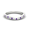 Load image into Gallery viewer, flush-set-purple-topaz-curved-wedding-band-in-white-gold-fdens2255bgvitosleep-nl-wg-ws4.jpg?v=1776142549