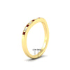 Load image into Gallery viewer, flush-set-ruby-curved-wedding-band-in-yellow-gold-fdens2255bgrudrangle2-nl-yg-ws4-hw.jpg?v=1776142549