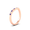 Load image into Gallery viewer, flush-set-sapphire-curved-wedding-band-in-rose-gold-fdens2255bgsablangle2-nl-rg-ws4.jpg?v=1776142549