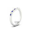 Load image into Gallery viewer, flush-set-sapphire-curved-wedding-band-in-white-gold-fdens2255bgsablangle2-nl-wg-ws4-hw.jpg?v=1776142549