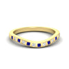Load image into Gallery viewer, flush-set-sapphire-curved-wedding-band-in-yellow-gold-fdens2255bgsablsleep-nl-yg-ws4.jpg?v=1776142549