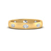 Load image into Gallery viewer, flush-set-spaced-oval-shape-wedding-band-in-yellow-gold-FD10979OV-NL-YG