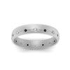 Load image into Gallery viewer, flush-set-wedding-band-with-black-diamond-in-14K-white-gold-FDM122266BGBLACKANGLE5-NL-WG.jpg