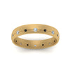 Load image into Gallery viewer, flush-set-wedding-band-with-black-diamond-in-14K-yellow-gold-FDM122266BGBLACKANGLE5-NL-YG.jpg