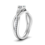 Load image into Gallery viewer, french-pave-asscher-contour-diamond-wedding-band-in-white-gold-FD9986B1AS-NL-WG