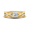 Load image into Gallery viewer, french-pave-asscher-contour-diamond-wedding-band-in-yellow-gold-FD9986B1AS-NL-YG