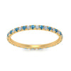 Load image into Gallery viewer, french-pave-full-eternity-diamond-band-with-blue-topaz-in-yellow-gold-FD9168BGICBLTOANGLE5-NL-YG