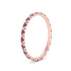 Load image into Gallery viewer, french-pave-full-eternity-diamond-band-with-pink-sapphire-in-rose-gold-FD9168BGSADRPIANGLE2-NL-RG