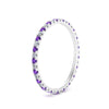 Load image into Gallery viewer, french-pave-full-eternity-diamond-band-with-purple-topaz-in-white-gold-FD9168BGVITOANGLE2-NL-WG