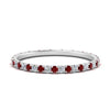 Load image into Gallery viewer, french-pave-full-eternity-diamond-band-with-ruby-in-white-gold-FD9168BGRUDR-NL-WG